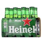 BIRRA MINI HEINEKEN 8x15 cl in dettaglio